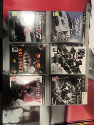 Lote 6 Juegos PS3: Need for Speed, Killzone 2, Hom