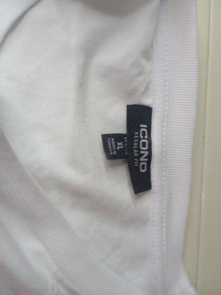 Camiseta blanca ICONO talla XL