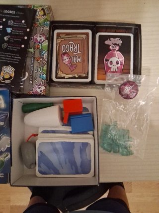 Juegos de mesa Mal Trago y Fantasma Blitz