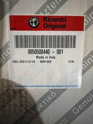 Caja Filtro Aire Fiat / Alfa Romeo