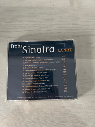 CD Frank Sinatra La Voz 14 Temas Originales