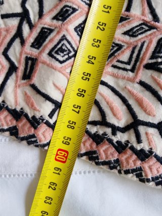 Chaqueta japonesa Zara bordada