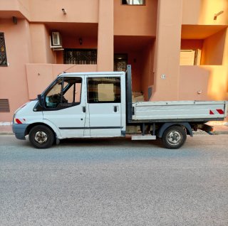 Ford Transit 350 Doble Cabina Caja Abierta 2014
