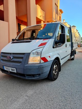 Ford Transit 350 Doble Cabina Caja Abierta 2014