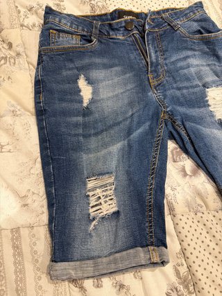 Pantalón corto vaquero Skinny hombre