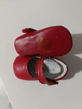 Zapatillas Bebé Rojas