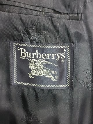 Burberry's Blazer Lana Vergine Super 100s