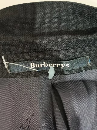 Burberry's Blazer Lana Vergine Super 100s