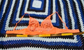 Sujetador coral encaje floral Mint & Berry  75 A