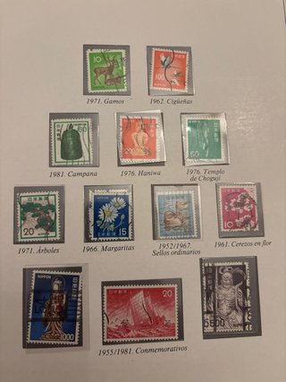 Sellos de Japón - Colección Variada