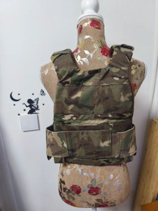 Chaleco táctico airsoft multicam