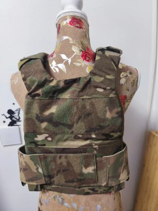 Chaleco táctico airsoft multicam