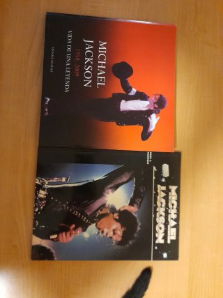 2 libros Michael Jackson
