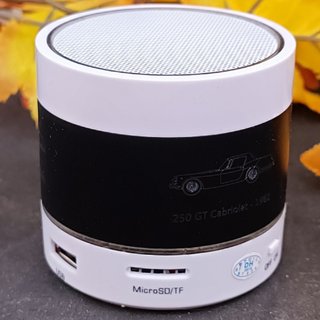 MINI ALTAVOZ SPEAKER BLUETOOTH CON RADIO FM Y LUZ