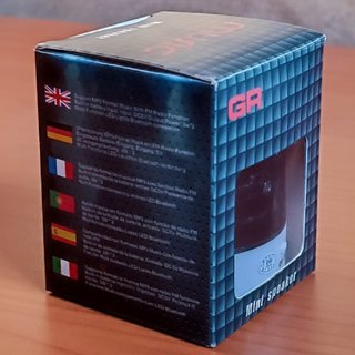 MINI ALTAVOZ SPEAKER BLUETOOTH CON RADIO FM Y LUZ