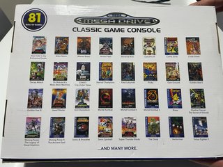 SEGA Mega Drive Classic Console 81 Giochi
