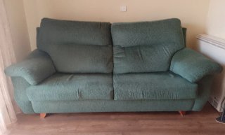 Sillón de tres plazas