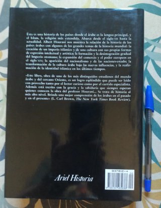 1*edición. Historia de los pueblos árabes. Hourani