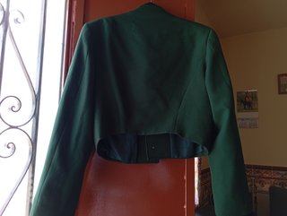 Traje de corto flamenco hombre verde