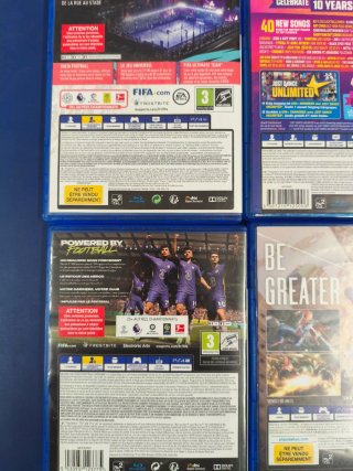 Lote 8 Juegos PS4 (francés)