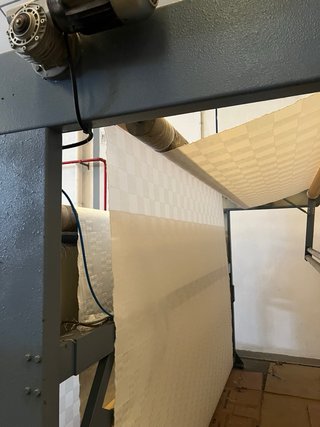 Máquina repasadora tejido 3400mm