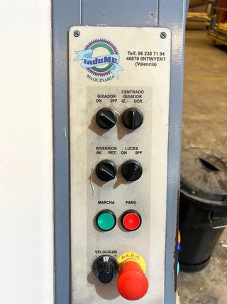 Máquina repasadora tejido 3400mm