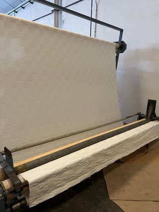 Máquina repasadora tejido 3400mm