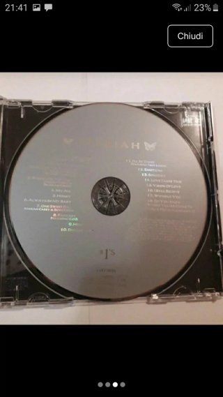 CD Mariah Carey - #1's Ottime condizioni.