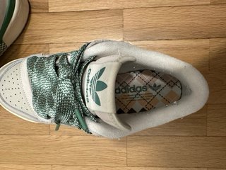 Zapatillas Adidas Forum Low Beige/Verde