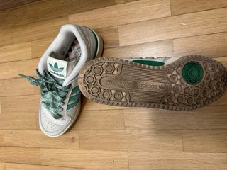 Zapatillas Adidas Forum Low Beige/Verde