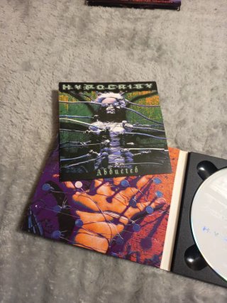 CD Hypocrisy Abducted + live tracks digipack