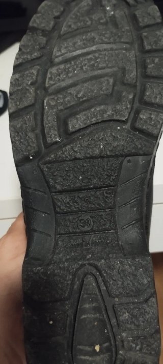 Zapatos de trabajo Dian negros, mujer- hombre