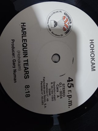 Vinilo Harlequin Tears - Honokam