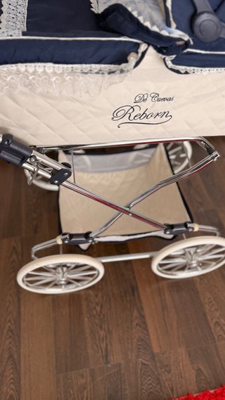 Carrito Muñecas Reborn Blu e Beige