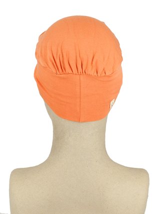 Gorros Oncológicos Bambú Naranja NUEVOS