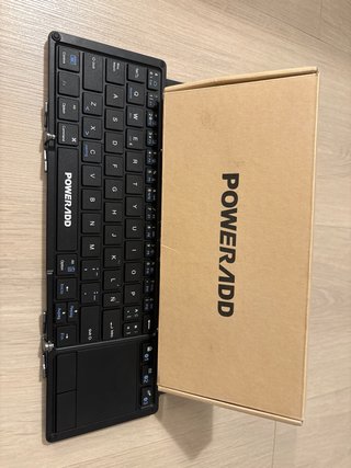 Teclado portátil plegable POWERADD con Touchpad