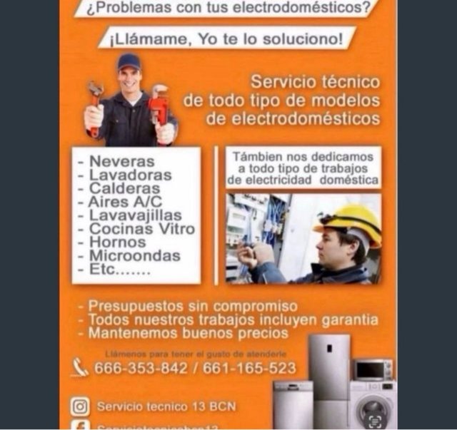 NEVERAS TECNICO REPARACION