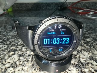 Reloj Samsung Gear S3 Frontier Negro