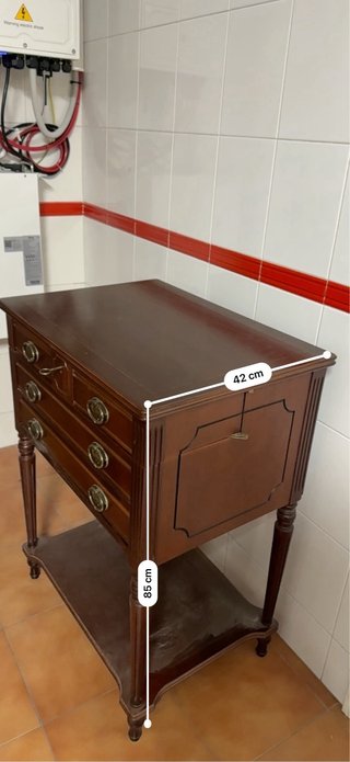 Mueble Cruz de Malta madera