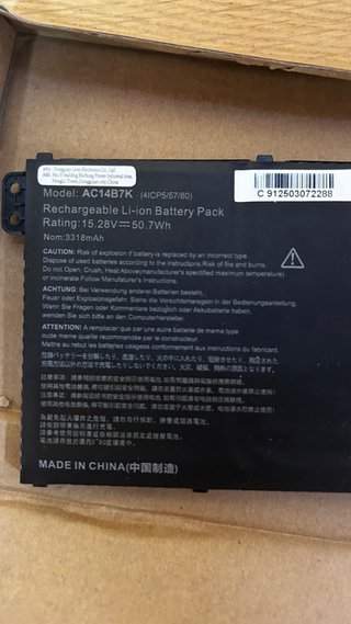 Batteria Acer AC14B7K (Aspire, Swift, Chromebook)