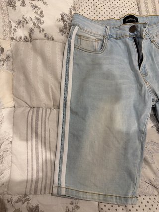 Shorts vaqueros Skinny Fit hombre