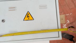 Puerta contador monofásico