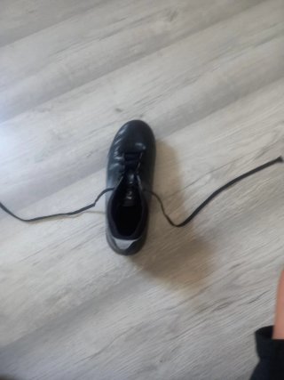 Botas Puma niño negras