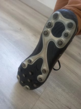 Botas Puma niño negras