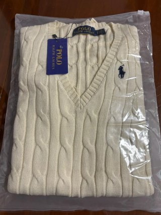 Jersey Polo Ralph Lauren Cable Knit Talla S