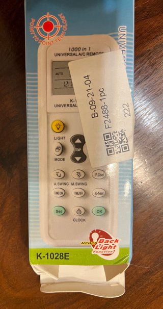 Telecomando universale condizionatore