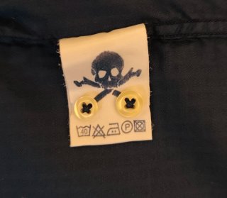 Camisa Scalpers T.38 Azul