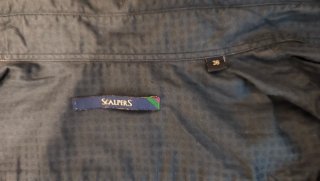 Camisa Scalpers T.38 Azul