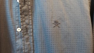 Camisa Scalpers T.38 Azul