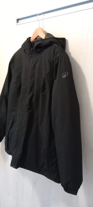 Chaqueta de nieve negra mujer